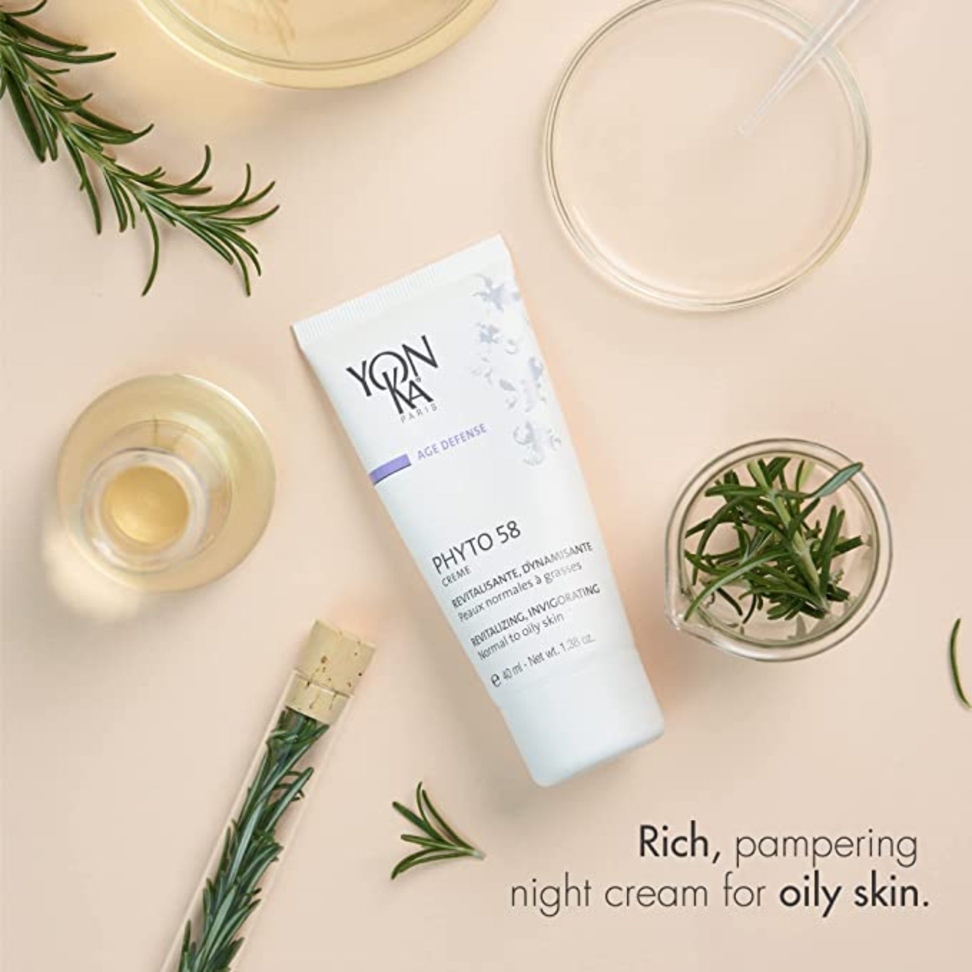 Yon-Ka Phyto 58 PNG - Revitalizing Night Cream for Dull, Tired Skin