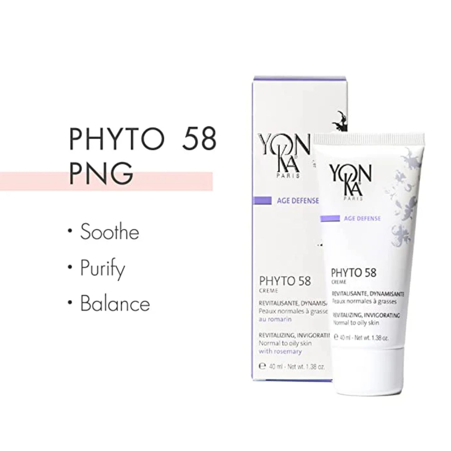 Yon-Ka Phyto 58 PNG - Revitalizing Night Cream for Dull, Tired Skin