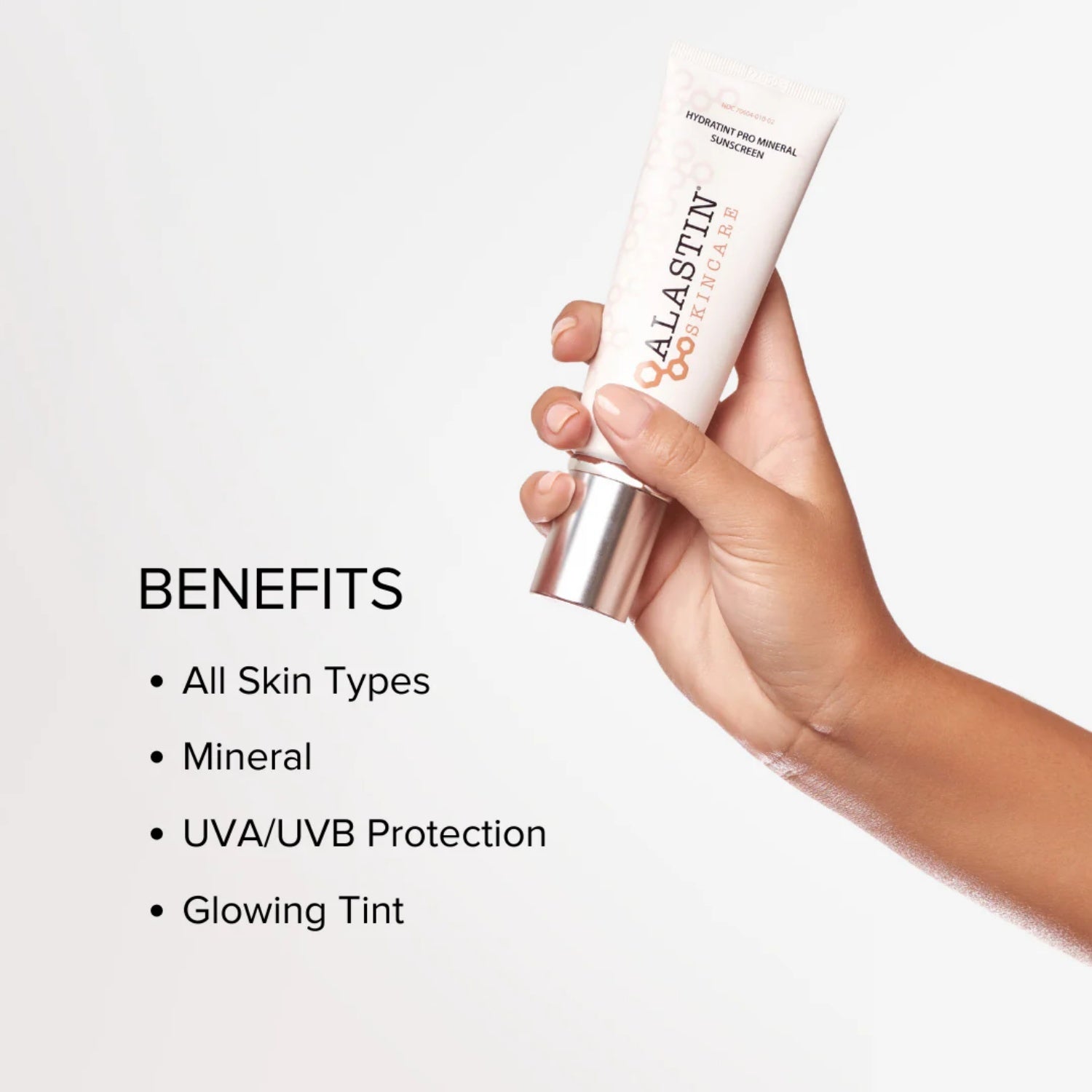 Alastin HydraTint Pro Mineral Sunscreen SPF 36 3.2 Oz for broad-spectrum tinted sun protection.