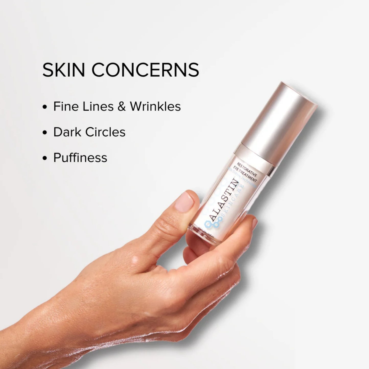 Alastin Skincare Restorative Eye Treatment 0.5 Oz to reduce wrinkles and brighten eyes.