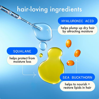 Ingredients of Amika Hydro Rush Intense Moisture Conditioner with Hyaluronic Acid