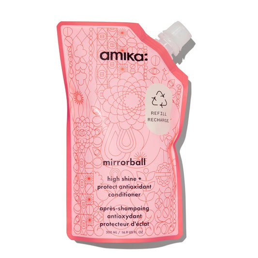 Amika Mirrorball Conditioner 16.9 oz – vibrant shine & antioxidant care