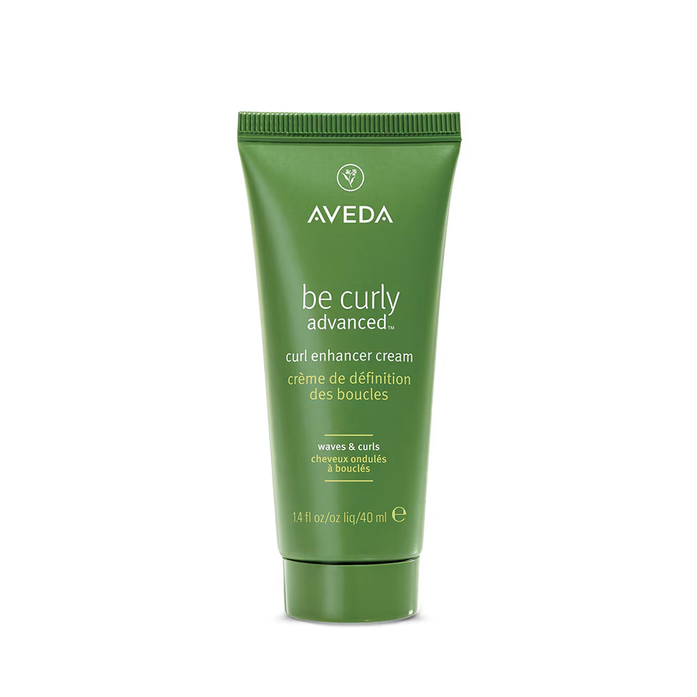 Aveda Be Curly Advanced Curl Enhancer Cream – curl defining and frizz control cream for hydrated, bouncy curls.