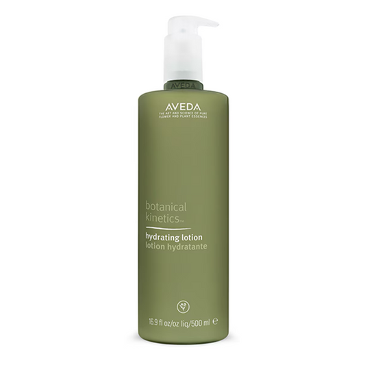 Aveda Botanical Kinetics Hydrating Lotion bottle – lightweight daily moisturizer for soft, smooth, and hydrated skin.