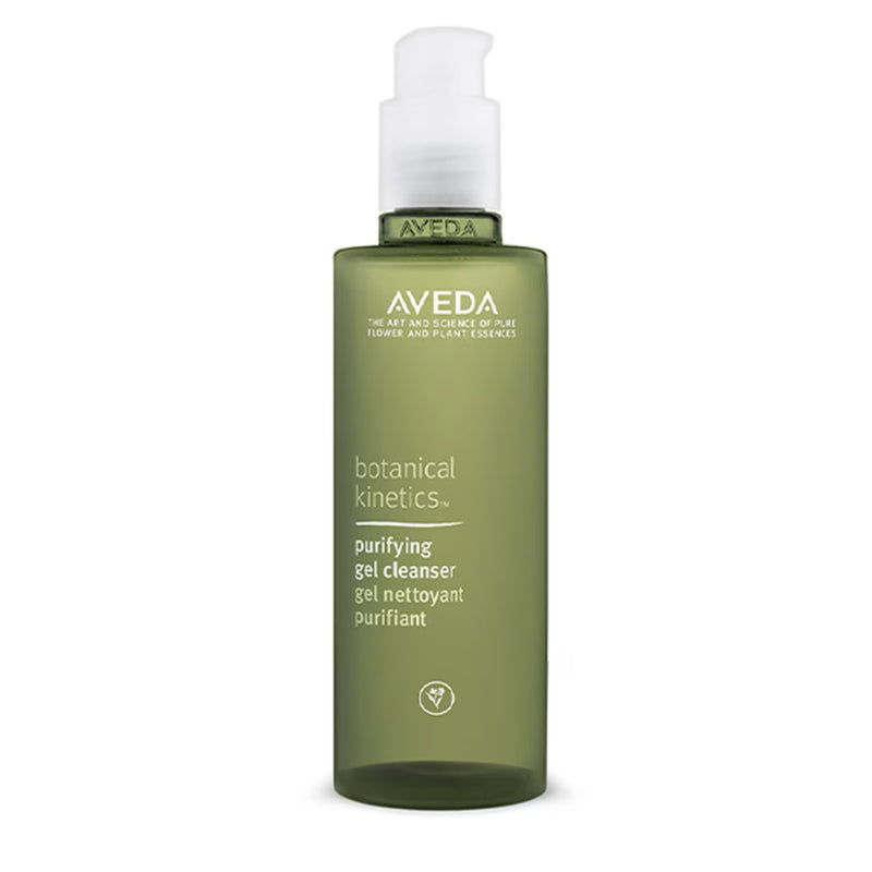 Aveda Botanical Kinetics Purifying Gel Cleanser – gently cleanses and refreshes skin, removing impurities without stripping natural moisture.