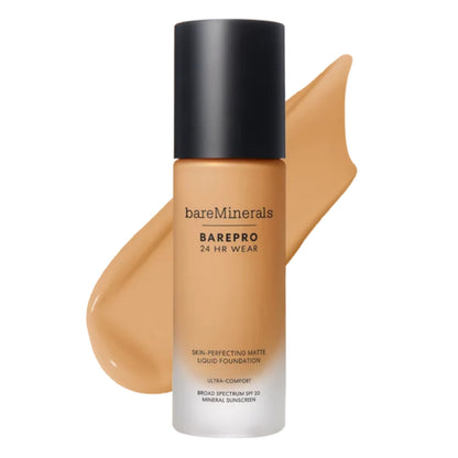 bareMinerals BarePro 24HR Wear Skin-Perfecting Matte Liquid Foundation Mineral SPF 20