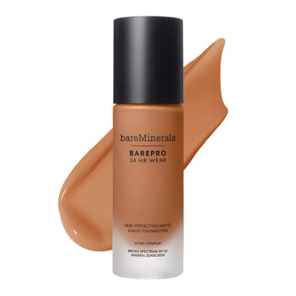 bareMinerals BarePro 24HR Wear Skin-Perfecting Matte Liquid Foundation Mineral SPF 20