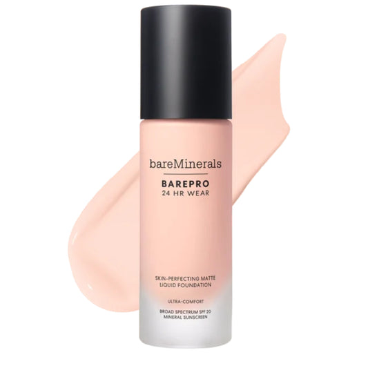 bareMinerals BarePro 24HR Wear Skin-Perfecting Matte Liquid Foundation Mineral SPF 20