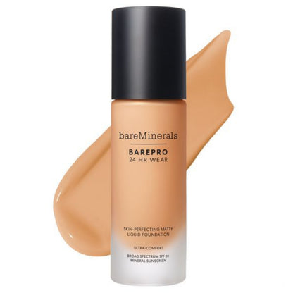 bareMinerals BarePro 24HR Wear Skin-Perfecting Matte Liquid Foundation Mineral SPF 20