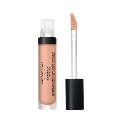 bareMinerals BAREPRO 16HR All Over Skin-Perfecting Matte Concealer Mineral SPF 25 – long-lasting, matte concealer with SPF protection