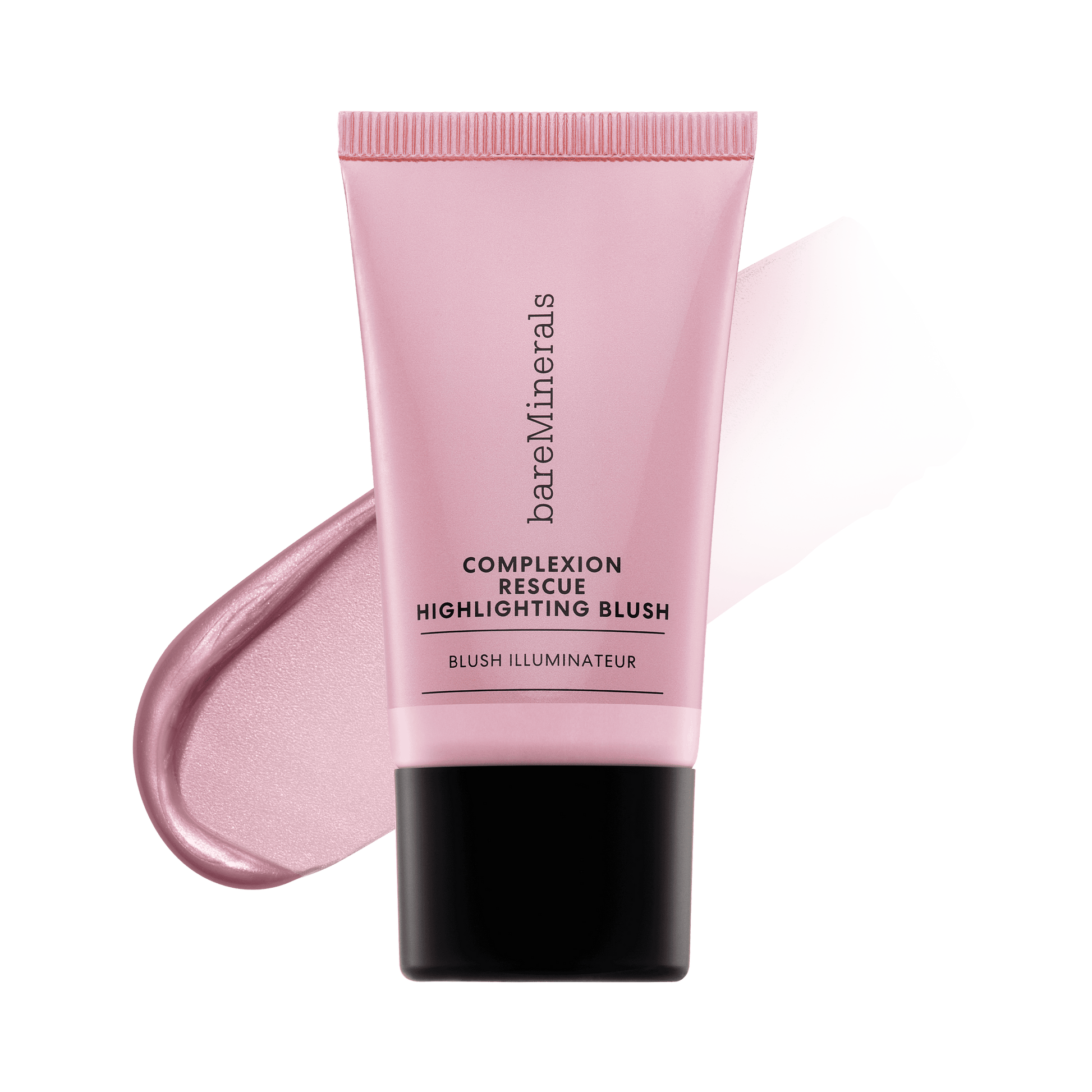 bareMinerals Complexion Rescue Highlighting Blush Rose Glow – radiant cream blush for a natural rosy finish