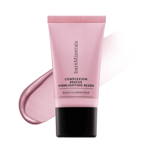 bareMinerals Complexion Rescue Highlighting Blush Rose Glow – radiant cream blush for a natural rosy finish