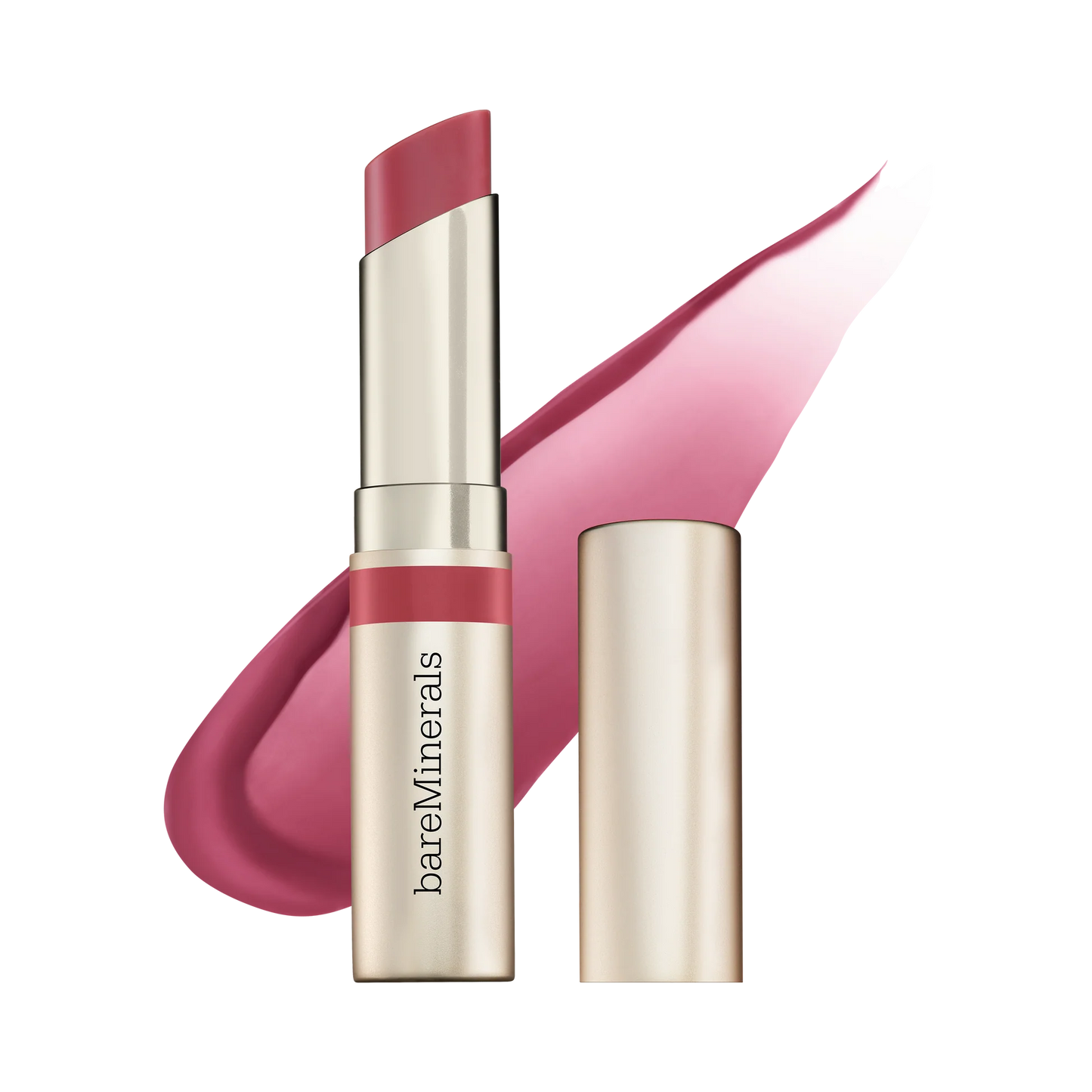 BareMinerals Dewy Lip Gloss Balm in Affection shade for shiny, moisturized lips