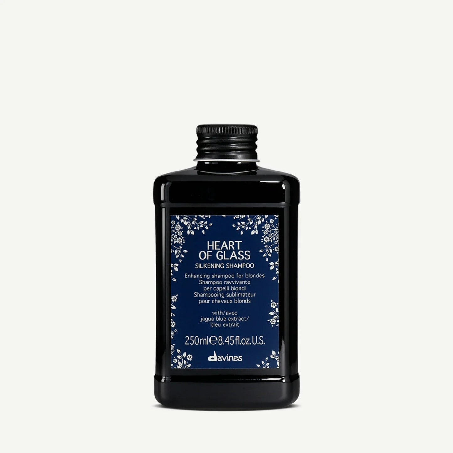 Davines Heart of Glass Silkening Shampoo 250 mL – Shampoo for shiny, smooth, and radiant hair








