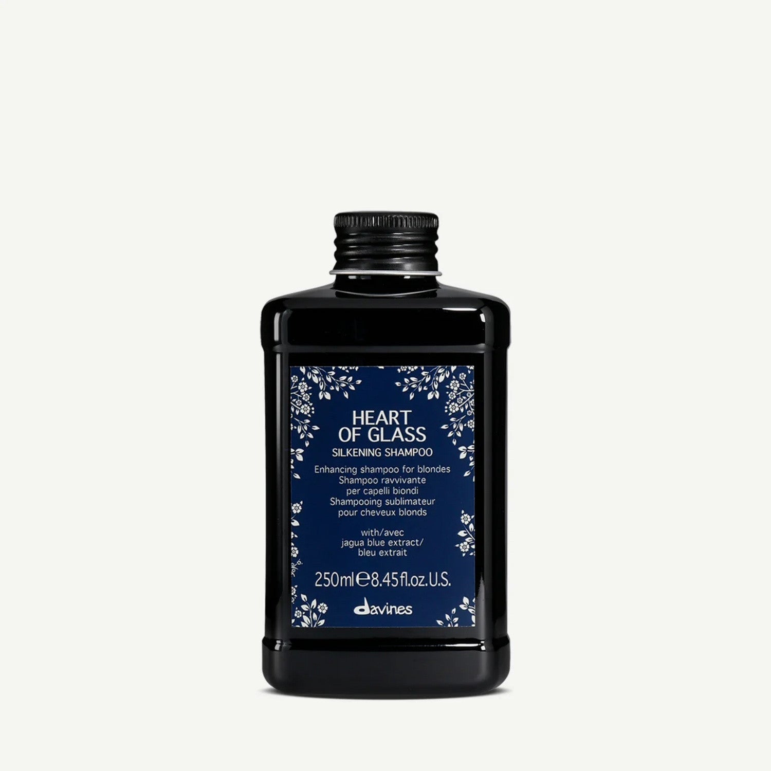 Davines Heart of Glass Silkening Shampoo 250 mL – Shampoo for shiny, smooth, and radiant hair








