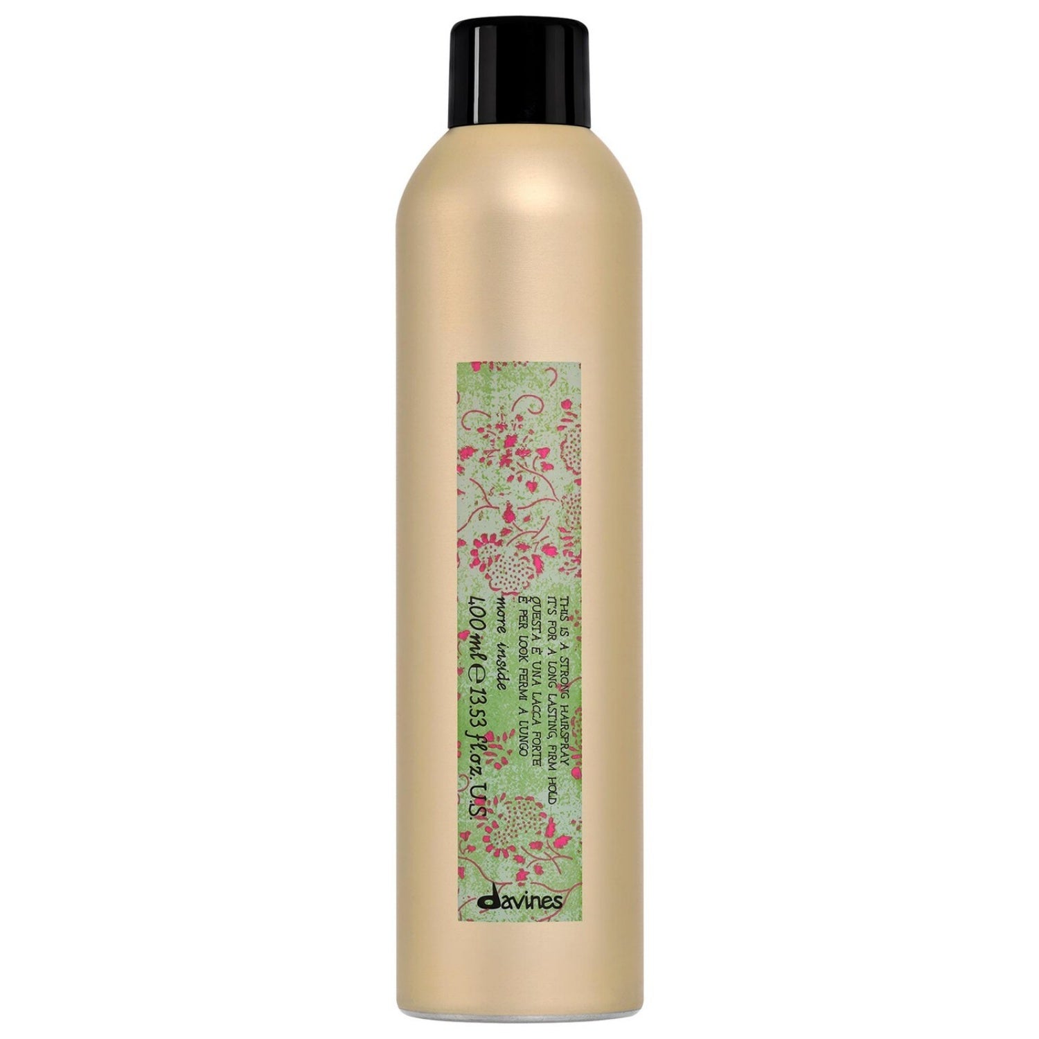 Davines This Is A Strong Hairspray 400 mL – Firm hold hairspray for long-lasting style