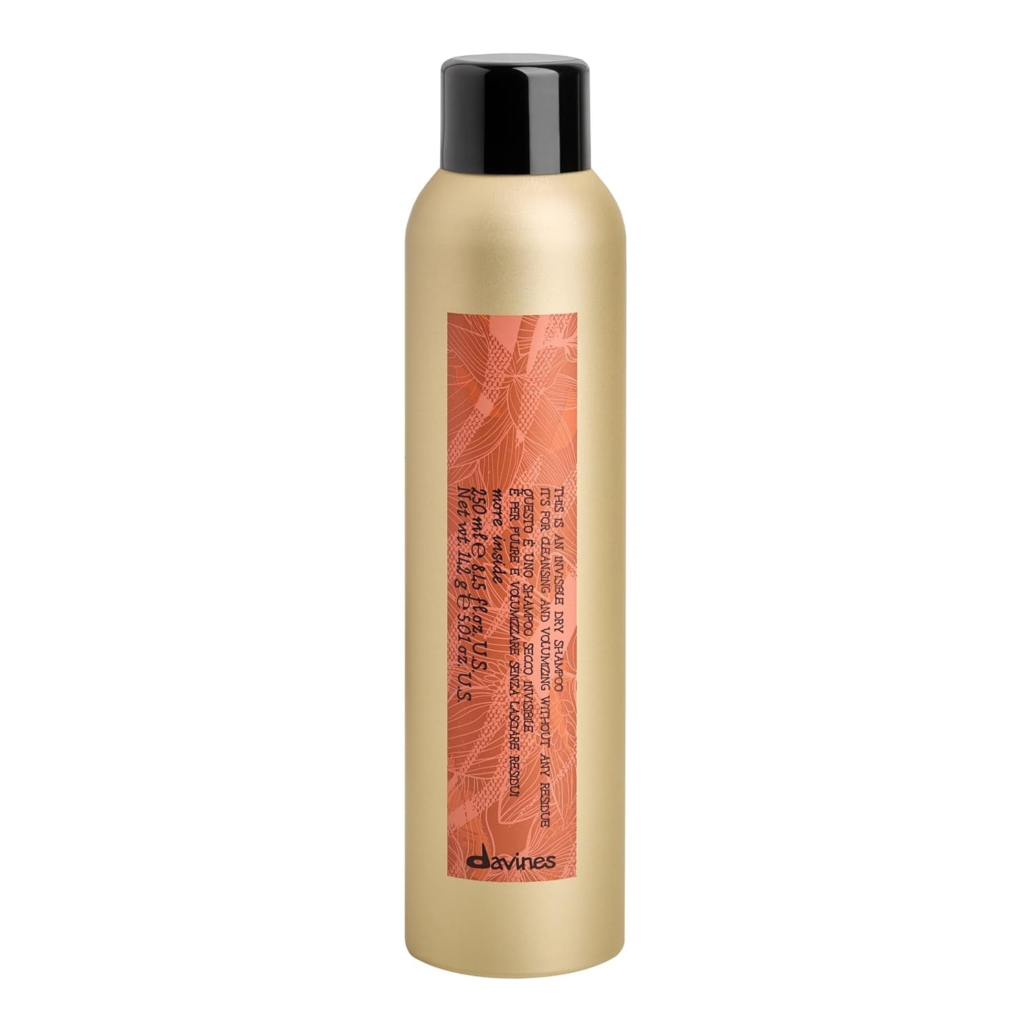 Davines Invisible Dry Shampoo 250 mL – Refreshes and adds volume










