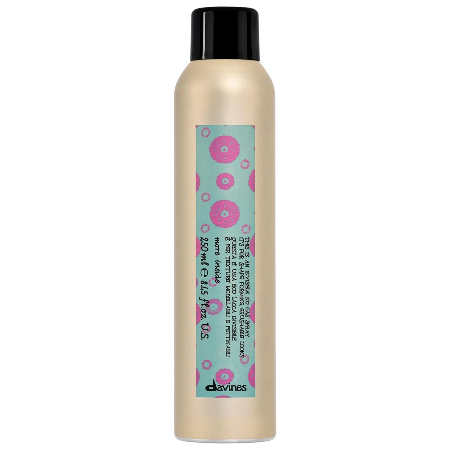 Davines This Is An Invisible No Gas Spray 250 mL – Lightweight, flexible hold hairspray









