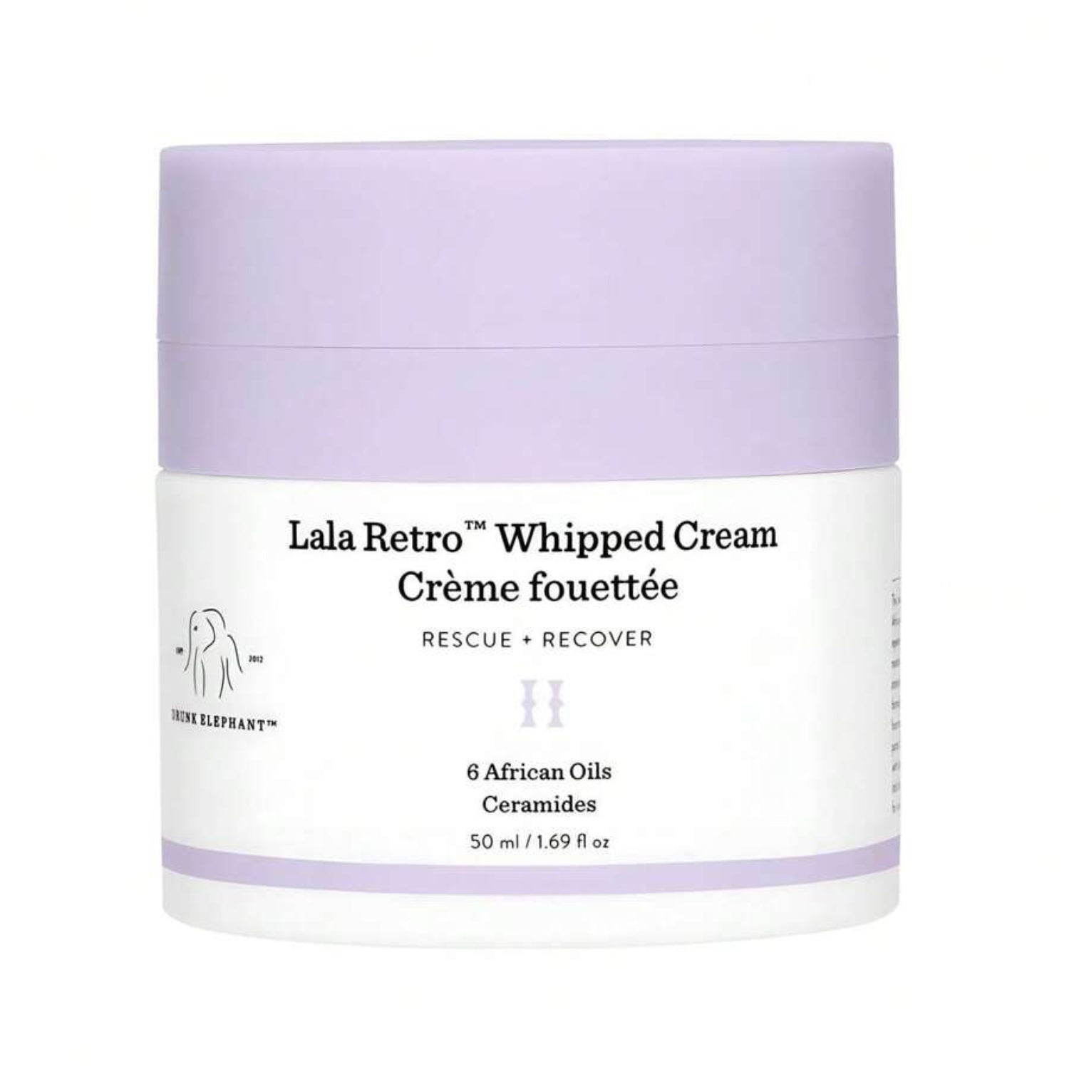 Drunk Elephant Lala Retro Whipped Cream 50 mL – hydrating moisturizer.