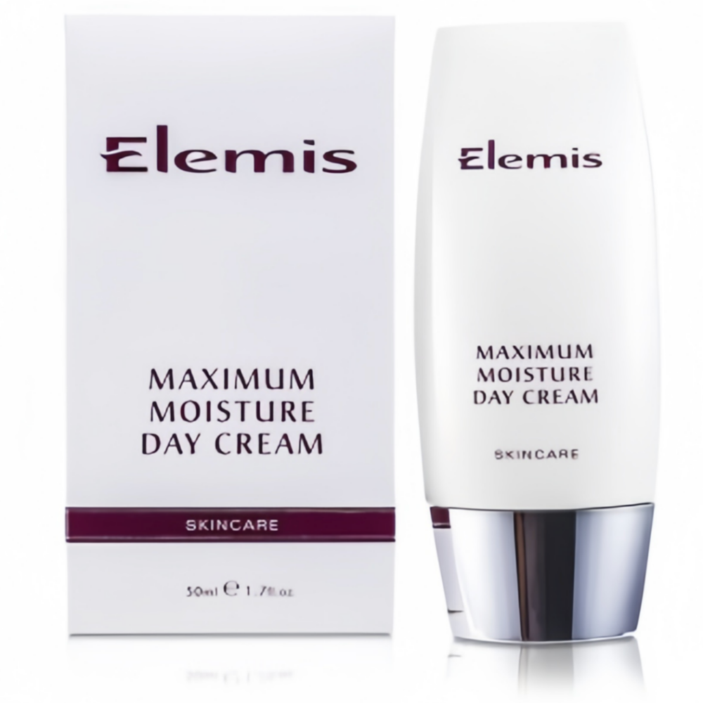 Elemis Maximum Moisture Day Cream 50ml jar with hydrating formula