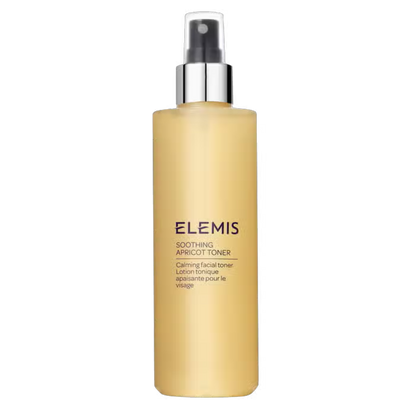 Elemis Soothing Apricot Toner 200ml – gentle toner for calming and refreshing sensitive skin.