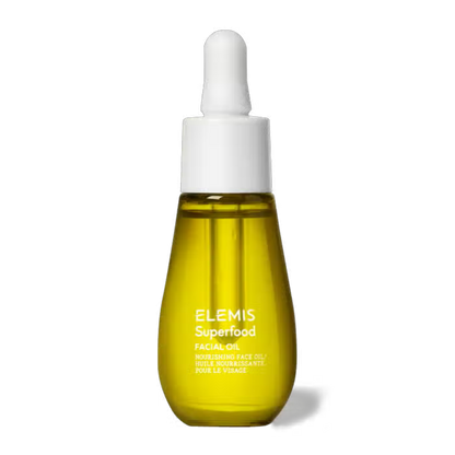 Elemis Superfood Facial Oil 15ml for radiant, nourished, and glowing skin.