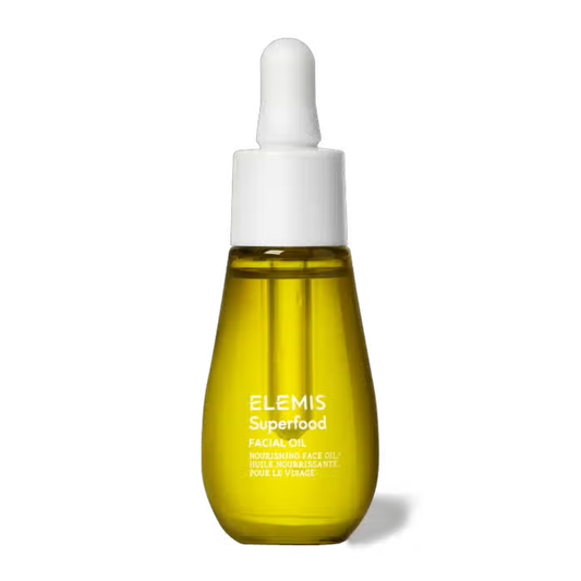 Elemis Superfood Facial Oil 15ml for radiant, nourished, and glowing skin.