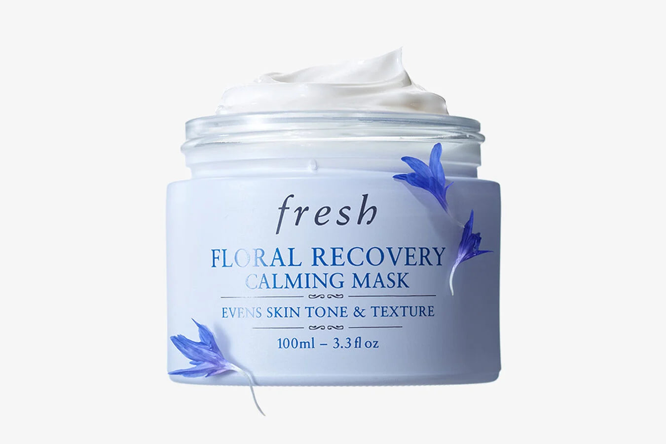 Fresh Floral Recovery Calming Mask 3.3 oz jar for soothing and hydrating skin