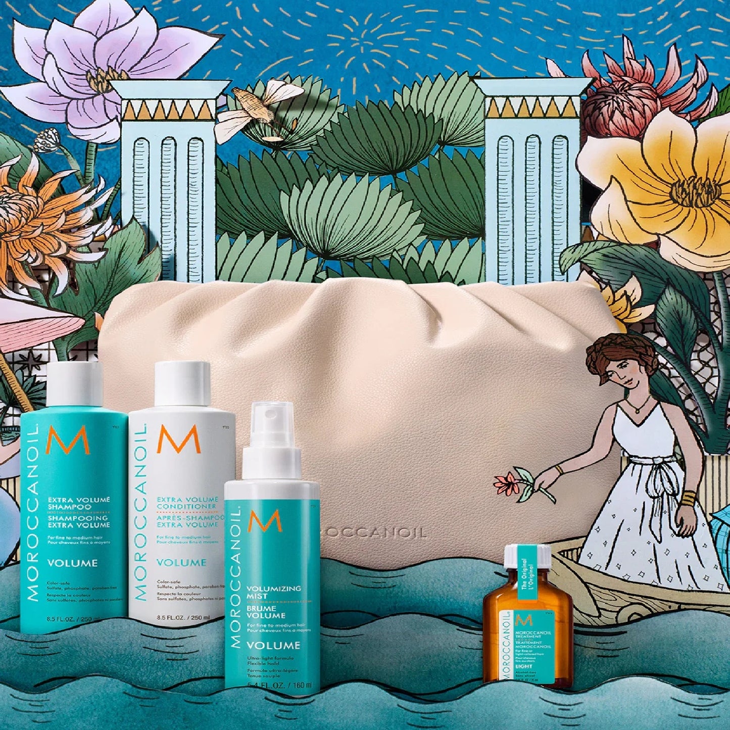 Moroccanoil Holiday Volume Hair Set – Hair Care Gift Set