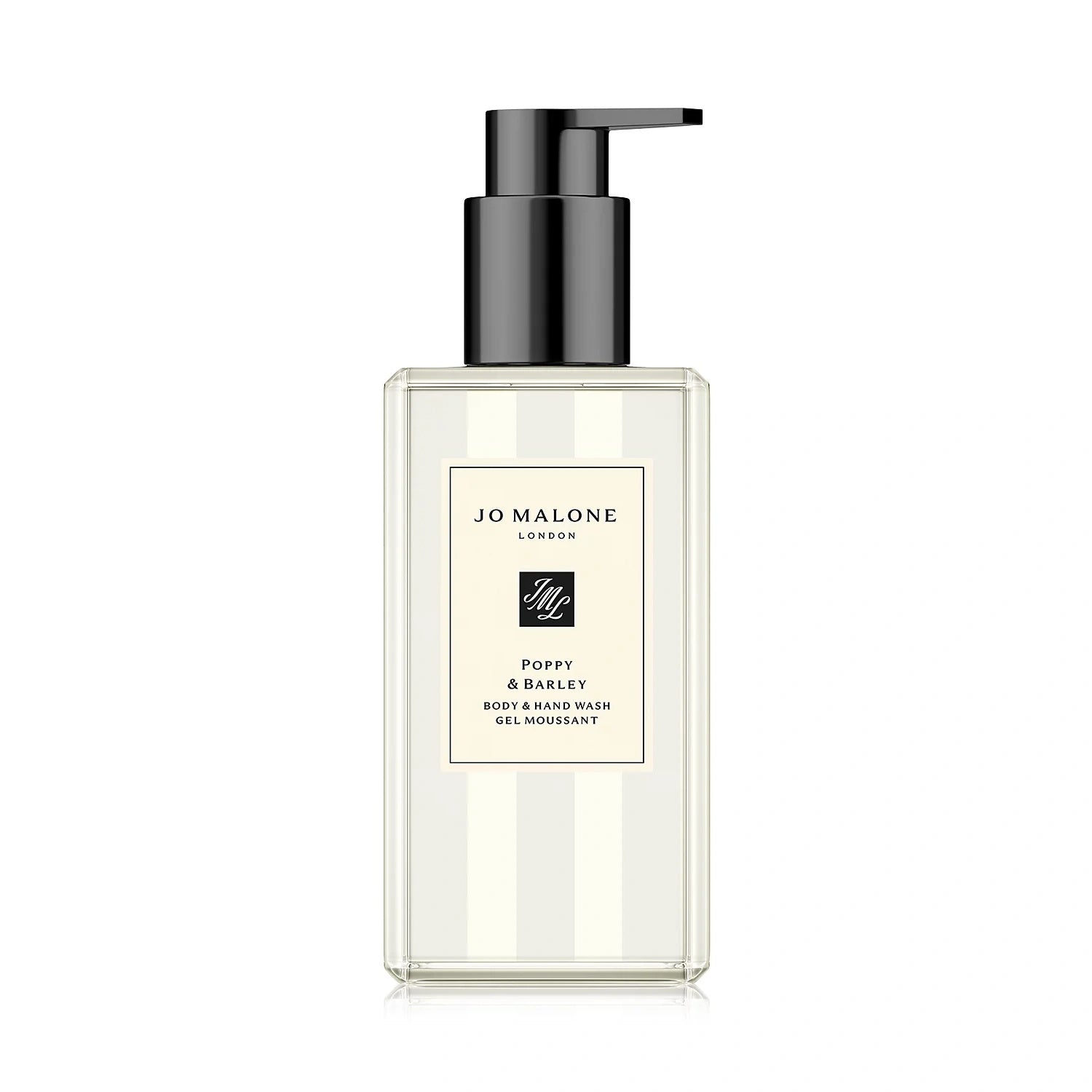 Jo Malone London Poppy & Barley Body & Hand Wash 250ml – gentle, fragrant cleanser for soft, refreshed skin.