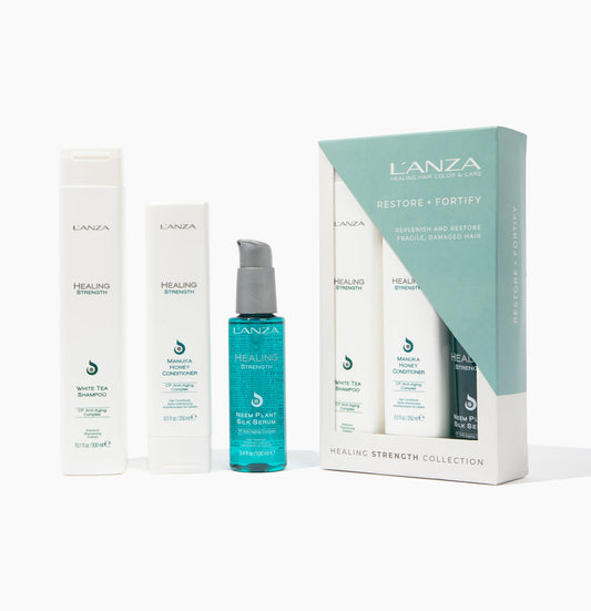 L'ANZA Strength Holiday Trio Kit ($119 value) for strengthening and repairing damaged hair








