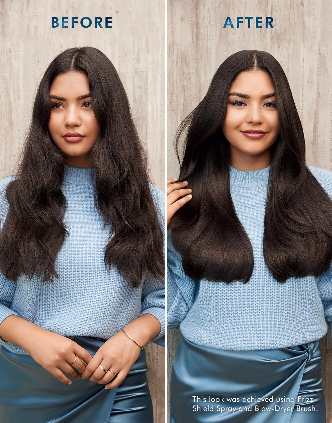 Moroccanoil Effortless Style 4-in-1 Blow-Dryer Brush for sleek, smooth hair.