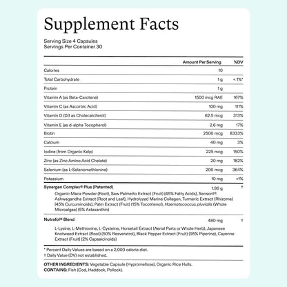 Nutrafol Women’s Balance Hair Growth Pack – natural hair growth supplement for women