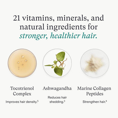 Nutrafol Women’s Hair Growth 3-Month Supply – natural formula for fuller hair