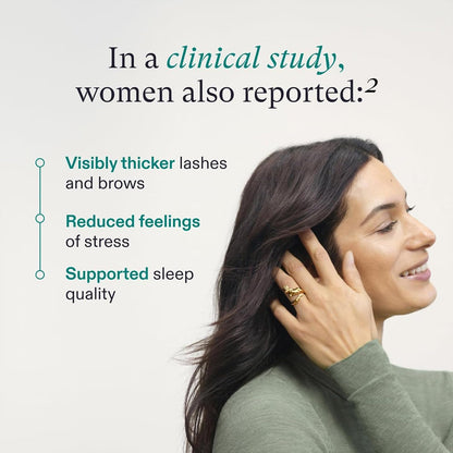 Nutrafol Women’s Hair Growth 3-Month Supply – enhances hair strength and volume