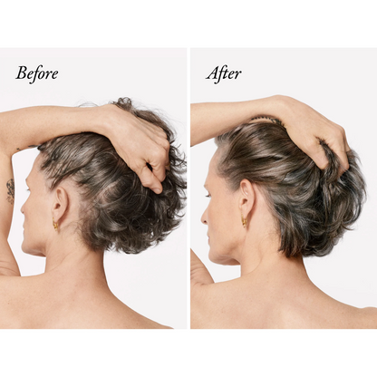 Oribe Serene Scalp Densifying Treatment Spray for promoting healthy, fuller hair.