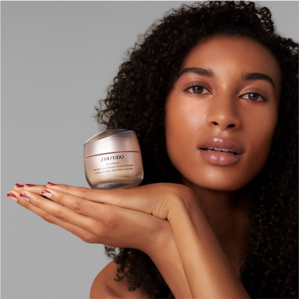 Shiseido Benefiance Wrinkle Smoothing Cream Enriched – anti-aging cream for hydrated, smooth skin