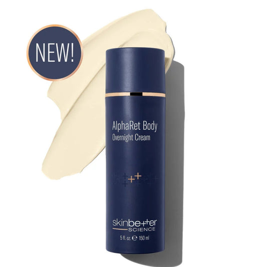 Skinbetter AlphaRet Body Overnight Cream 150 mL for smoothing and renewing skin overnight.