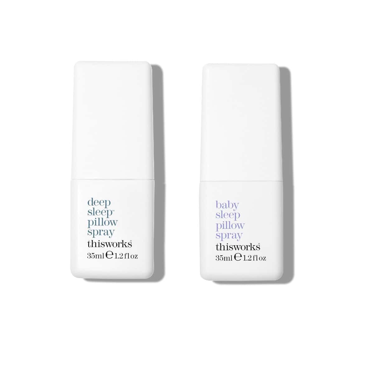 This Works Parent and Baby Sleep Duo 2pc – soothing pillow sprays for better sleep for both parents and babies